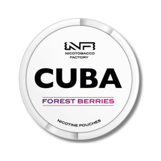 CUBA FOREST BERRIES MEDIUM 16mg/g 20 vrecúšok