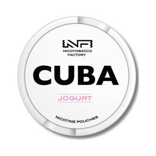 CUBA JOGURT MEDIUM 16mg/g 20 vrecúšok