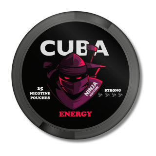 CUBA NINJA ENERGY 30mg/g 25 vrecúšok