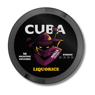 CUBA NINJA LIQUORICE 30mg/g 30 vrecúšok