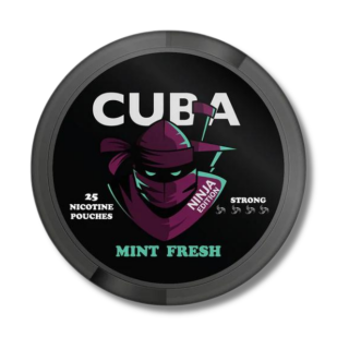 CUBA NINJA MINT FRESH 30mg/g 25 vrecúšok