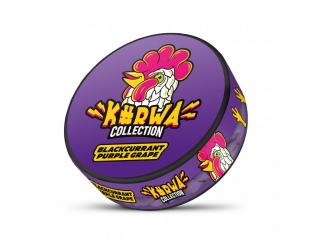 KURWA COLLECTION BLACK CURRANT & PURPLE GRAPE 18mg 18 vrecúšok