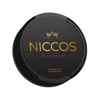 NICCOS Blueberry 16mg/g 20 vrecúšok