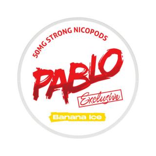 PABLO  EXCLUSIVE BANANA ICE 50 mg/g 20 vrecúšok