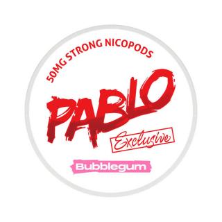 PABLO EXCLUSIVE BUBBLEGUM 50 mg/g 20 vrecúšok