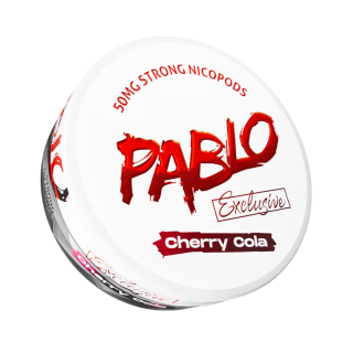 PABLO EXCLUSIVE CHERRY COLA 50 mg/g 20 vrecúšok