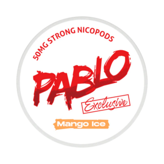 PABLO EXCLUSIVE MANGO ICE 50 mg/g 20 vrecúšok