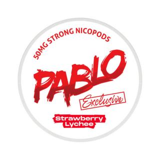 PABLO EXCLUSIVE STRAWBERRY LYCHEE 50 mg/g 20 vrecúšok