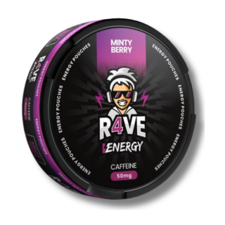 R4VE MINT BERRY 0mg 20 vrecúšok