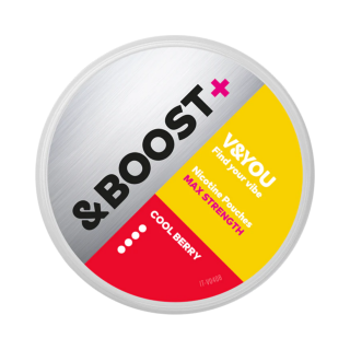 V&YOU BOOST COOL BERRY 15/mg 20 vrecúšok