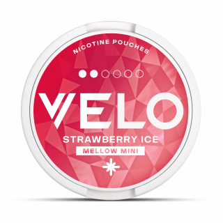 VELO STRAWBERRY ICE 2 DOTS 6 mg/g 20 vrecúšok