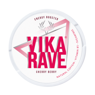 VIKA RAVE CHERRY BERRY 0mg 20 vrecúšok