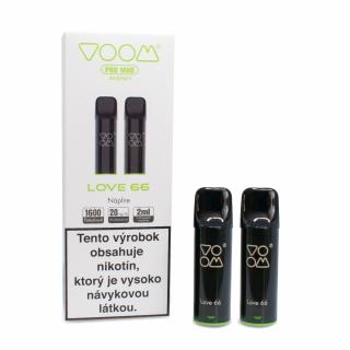 VOOM POD MOD 10 príchutí 20mg/ml 1ks Príchuť: LOVE 66