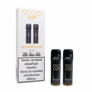 VOOM POD MOD 10 príchutí 20mg/ml 1ks Príchuť: Mango ice