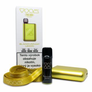 VOOM POD MOD KIT 5 farieb 500 mAh 1ks Farba: Zeleno- zlatá, Príchuť: Blackcurrant lemon