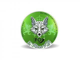 WHITE FOX PEPPERED MINT 16mg 20 vrecúšok