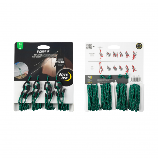 Stanový set Nite Ize Figure 9 Tent Line Kit