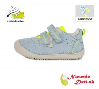 DD Step Barefoot topánky detské chlapčenské DD Step Svetlošedé 063-536A, Veľkosť obuvi 31