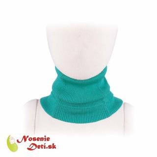 Manymonths Merino nákrčník Manymonths multitube KID Royal Turquoise, Veľkosť oblečenia 98 - M veľkosť (3 roky-dospelí)