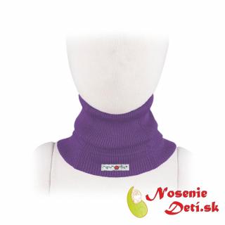 Manymonths Merino vlna nákrčník Manymonths multitube KID Dusty Grape