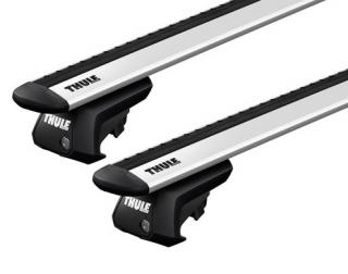 Příčníky Thule BMW X3 E83 2004-2010 s podélníky, Evo WingBar stříbrné (Thule Evo WingBar stříbrné 7104 + 7113)