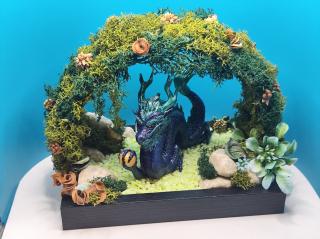 Diorama Magický čínsky drak