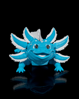 Velký pohyblivý axolotl - Rôzne varianty Barva: Jednofarebný, Velikost: XL, Typ: Blue Ice Pop