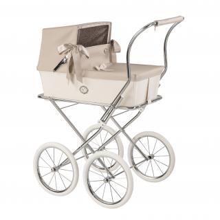 Bebelux kočík pre bábiky Sweet beige Veľkosť kočíku: 78 cm - pre deti od 5-8 rokov