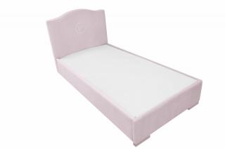 Caramella Baby Pink čalúnená posteľ Hampton ružová 200x90cm Vybavenie: bez boxu