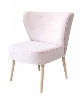 Caramella Baby Pink stolička Scandi ružová