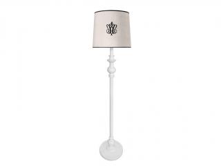 Caramella Modern Classic stojacia lampa s ozdobnou nohou béžová