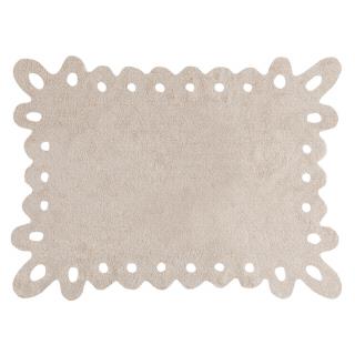 Lorena Canals prateľný koberec Lace Beige