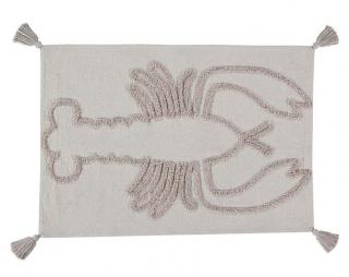 Lorena Canals prateľný koberec Wall Hanging Lobster Natural