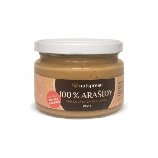 Nutspread Arašídové máslo crunchy 1 kg