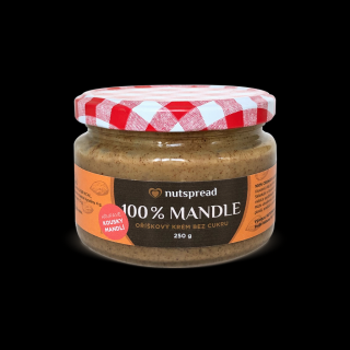 Nutspread mandlový krém křupavý - lék proti padání vlasů 1 kg