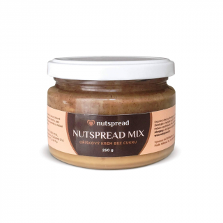 Nutspread Mix míchané oříškové máslo - výběr toho nejlepšího 1 kg