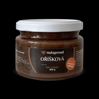 Nutspread Oříšková čokoláda - křupavá a bez cukru 1 kg