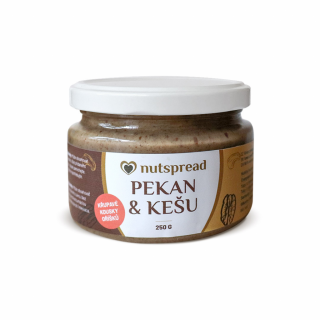 Nutspread Pekanové máslo s kešu 1 kg