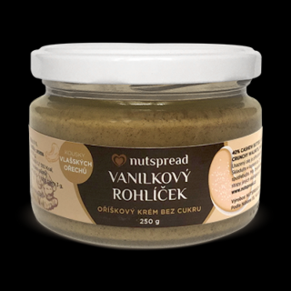 Nutspread Vanilkový rohlíček - Vaše dětství ve skleničce 1 kg