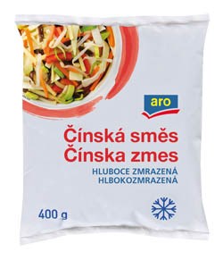 ARO čínska zmes mrazená 400g