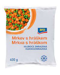 ARO mrkva s hráškom mrazený 400g