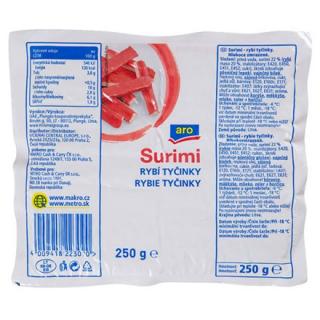 ARO surimi rybie tyčinky 250g