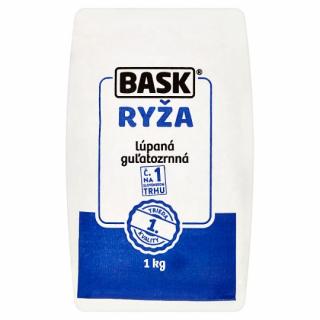 BASK ryža guľatozrnná 1kg