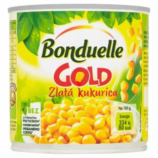 BONDUELLE gold zlatá kukurica 340g