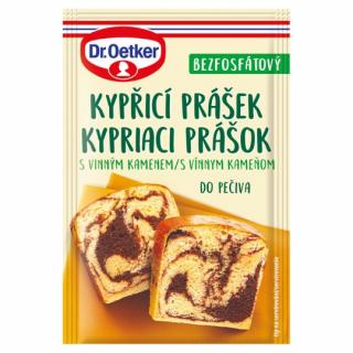 DR.OETKER kypriaci prášok vínny kameň bezfosfátový 15g