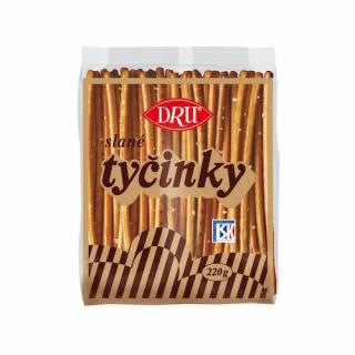 DRU tyčinky slané 220g