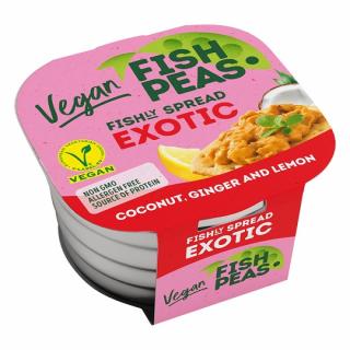 FISH PEAS vegánska nátierka s hrachovovou bielkovinou exotic 125g