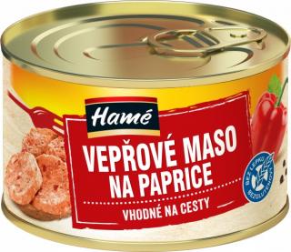 HAMÉ bravčové mäso na paprike 150g