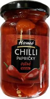 HAMÉ chilli papričky ostré sklo 105g