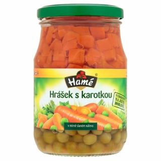 HAME hrášok s karotkou v mierne slanom náleve 330 g